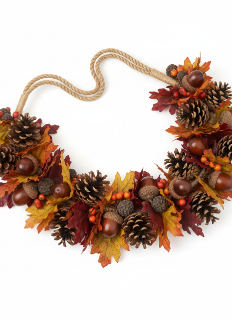 Acorn & Pinecone Garland