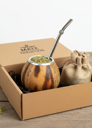 Argentine Mate Gourd Kit