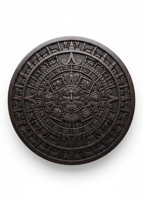 Aztec Sun Stone Wall Art