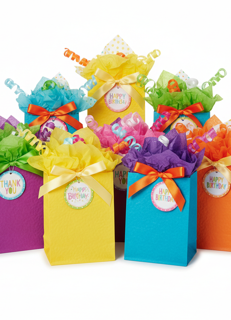 Birthday Party Favor Gift Bags Set