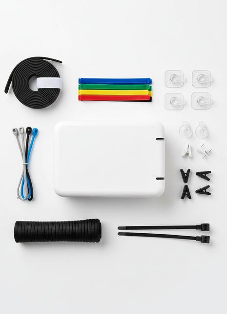 Cable Organizer & Cord Management Set