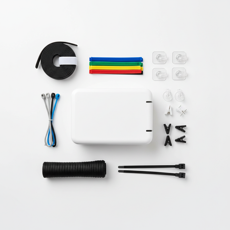 Cable Organizer & Cord Management Set