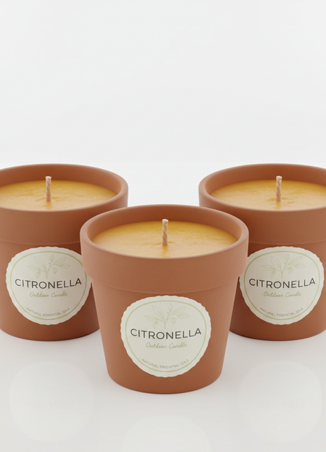 Citronella Outdoor Candle Set