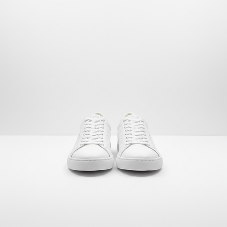 Classic White Leather Sneakers