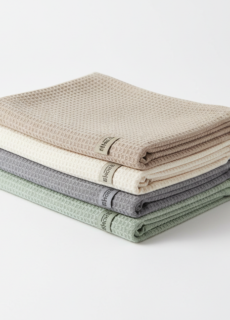 Cotton Kitchen Dish Towels (4-Pack)