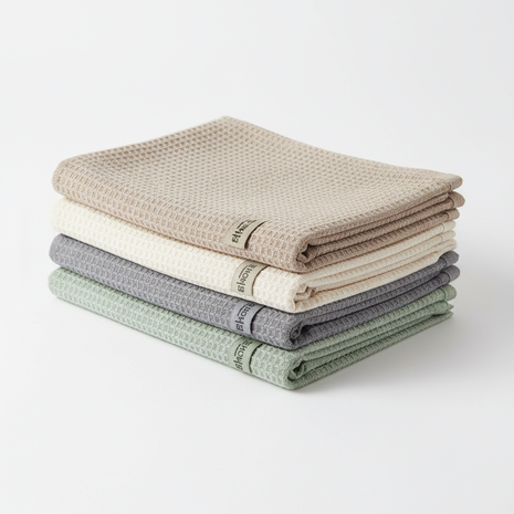 Cotton Kitchen Dish Towels (4-Pack)
