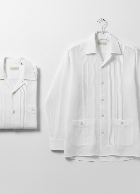 Cuban Linen Guayabera Shirt
