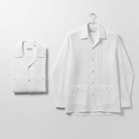 Cuban Linen Guayabera Shirt
