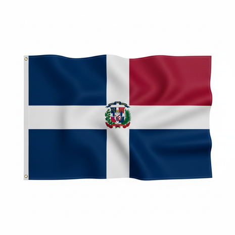 Dominican Republic Flag – 3x5 Ft Polyester
