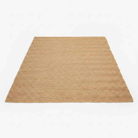 Handwoven Jute Area Rug 5x8