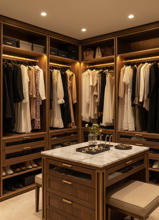 Luxury Walk-In Closet System
