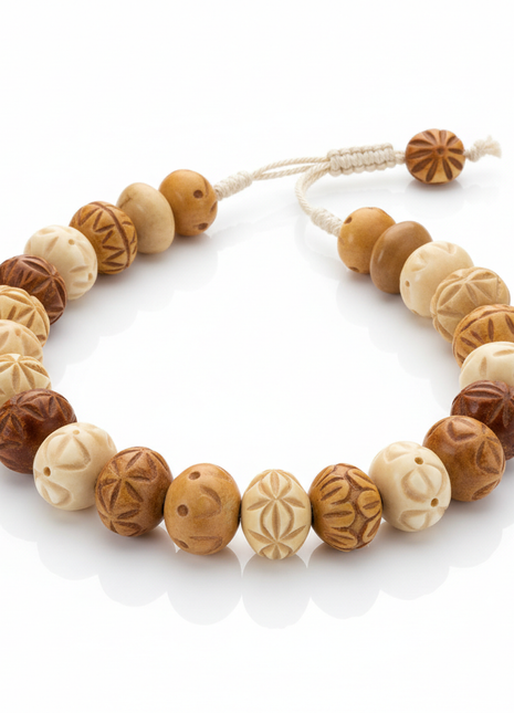Tagua Nut Necklace — Ecuadorian Vegetable Ivory Jewelry
