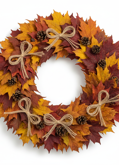 Autumn Leaf Wreath