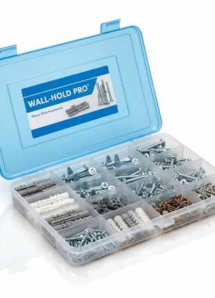 Heavy-Duty Wall Anchor & Screw Kit