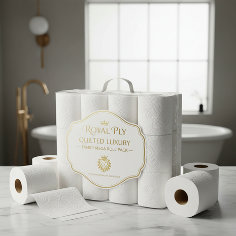 Luxury Quilted Toilet Paper