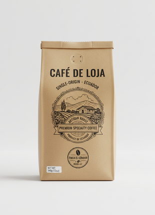 Loja single-origin Ecuadorian specialty coffee bag