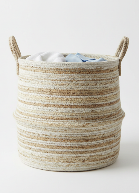 Laundry Baskets – Large Woven Hamper with Handles