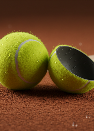 Professional Tennis Balls – Pack of 4 Pressurized Match Balls