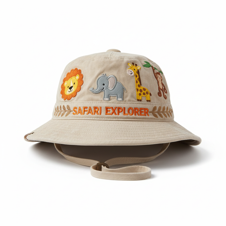 Kids Safari Adventure Hat