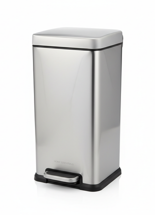 StepShine 13G Stainless Steel Kitchen Trash Can with step lid