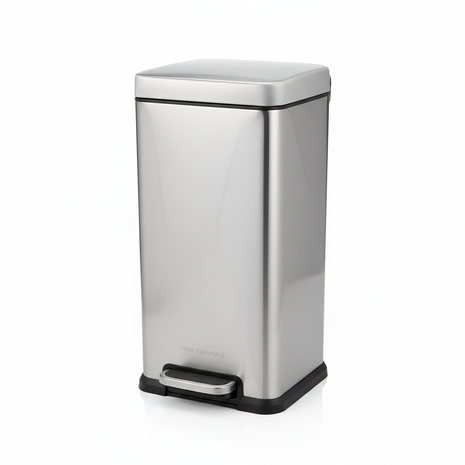 StepShine 13G Stainless Steel Kitchen Trash Can with step lid