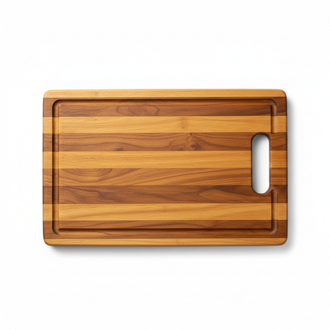 Premium Bamboo Cutting Board with Juice Groove