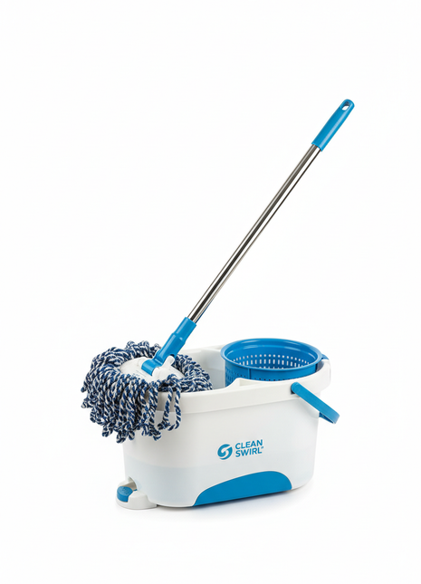 360° Spin Mop with Bucket and Wringer System