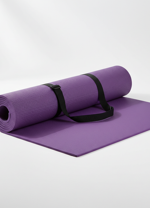 Non-Slip Yoga Mat – Extra Thick 6mm with Carry Strap