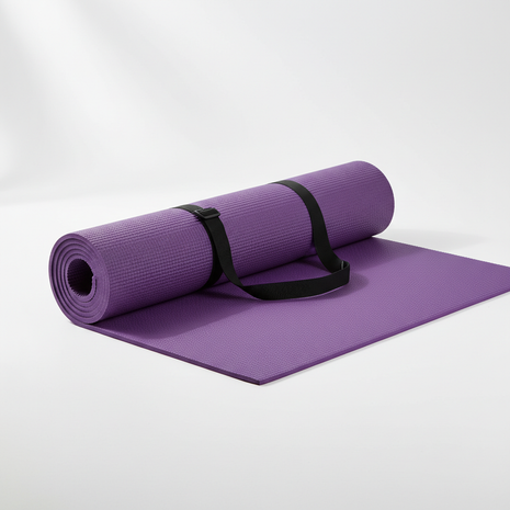 Non-Slip Yoga Mat – Extra Thick 6mm with Carry Strap
