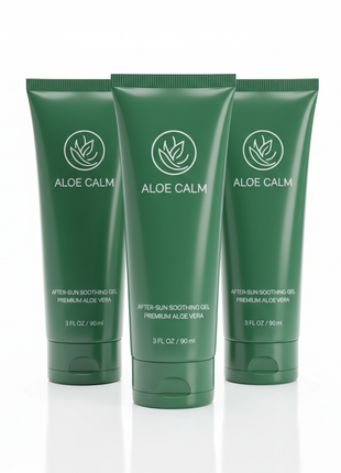Aloe Vera After-Sun Soothing Gel Set - 3 Pack