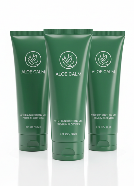 Aloe Vera After-Sun Soothing Gel Set - 3 Pack