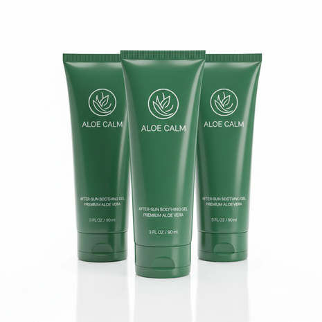 Aloe Vera After-Sun Soothing Gel Set - 3 Pack