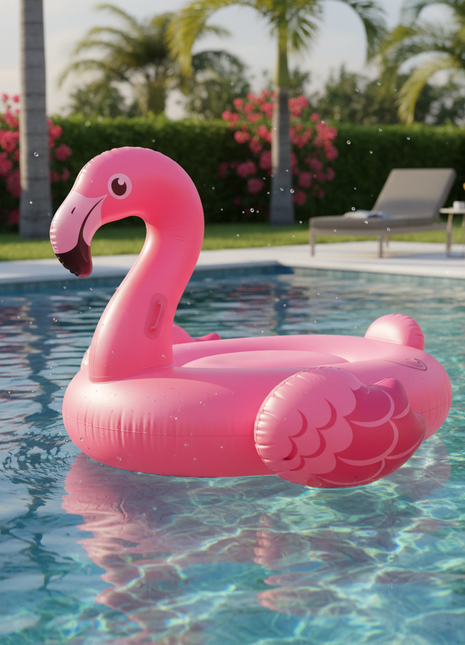 Inflatable Flamingo Pool Float