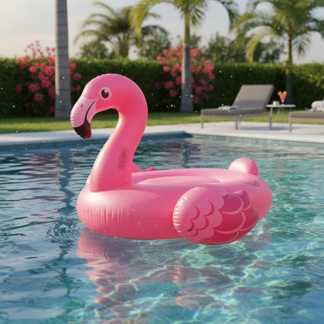 Inflatable Flamingo Pool Float