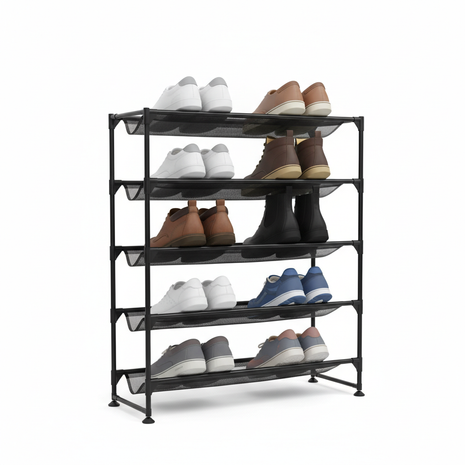 Shoe Racks – Multi-Tier Metal Organizer for Entryway & Closet