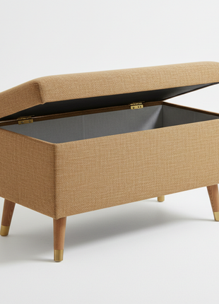 Modular shelf unit styled with books and plants