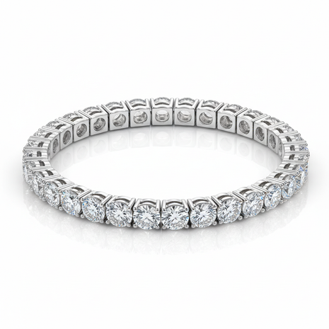 Diamond Tennis Bracelet in white gold