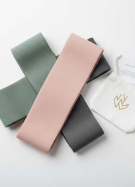 Sculpt Fabric Resistance Band Set