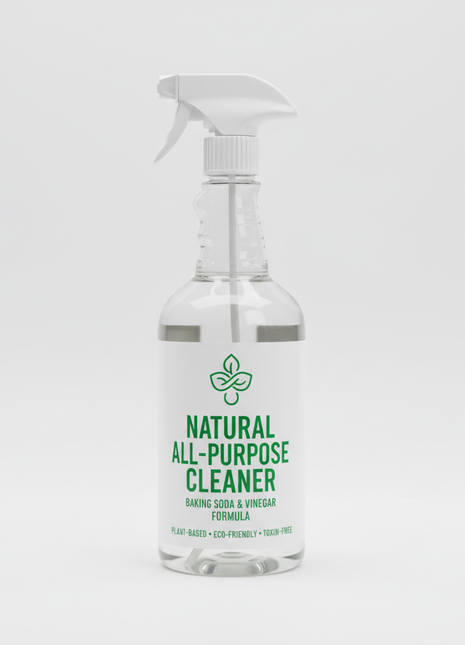 Natural Baking Soda & Vinegar All-Purpose Cleaning Spray