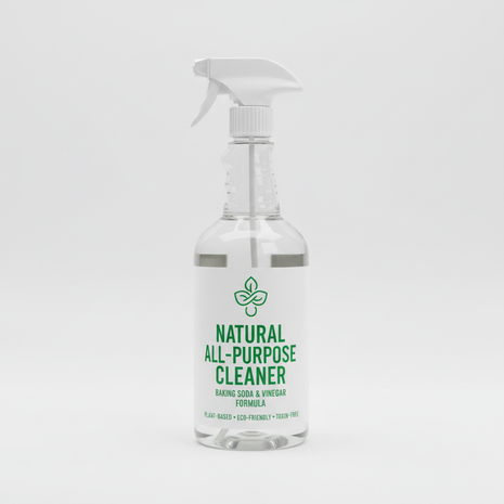 Natural Baking Soda & Vinegar All-Purpose Cleaning Spray