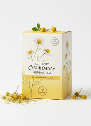 Organic Chamomile Herbal Tea - 20 Tea Bags