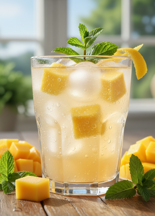 Sparkling Mango Lemonade