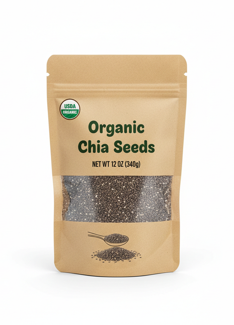 Organic Chia Seeds (12oz)