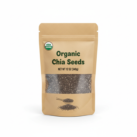 Organic Chia Seeds (12oz)