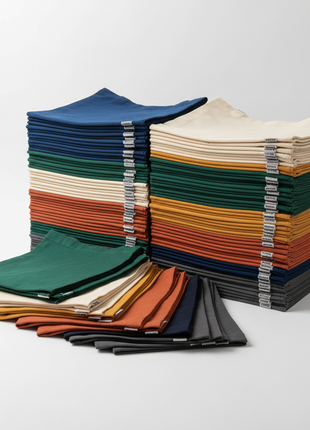 Wholesale Cotton Canvas Tote Bags (50-Pack)
