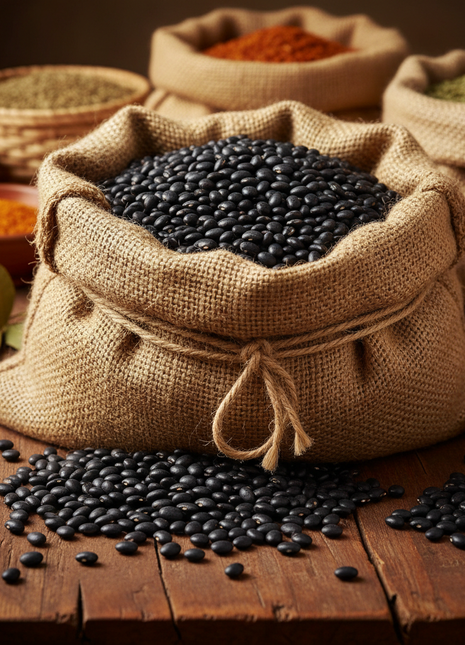 Bulk Frijoles Negros (Black Beans) – 25 lb Bag