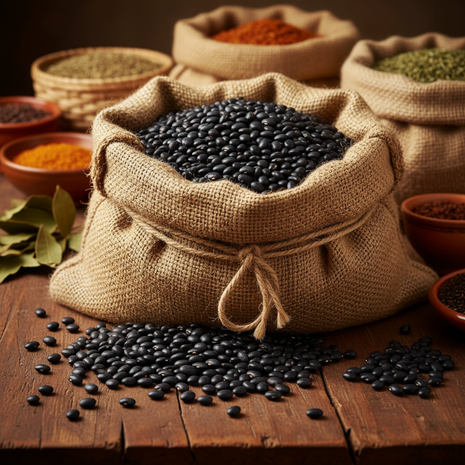 Bulk Frijoles Negros (Black Beans) – 25 lb Bag