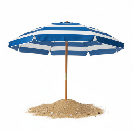 Beach Umbrella with UV Protection