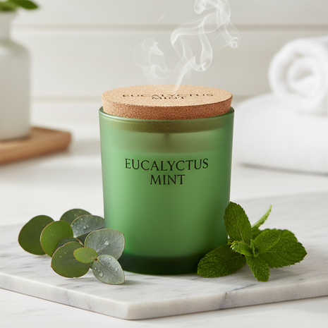 Eucalyptus Mint Scented Candle
