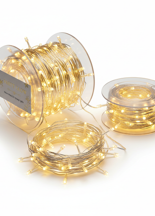 LED String Lights - Warm White Fairy Lights 33ft
